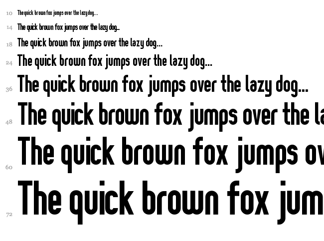 [z] Prozak font waterfall